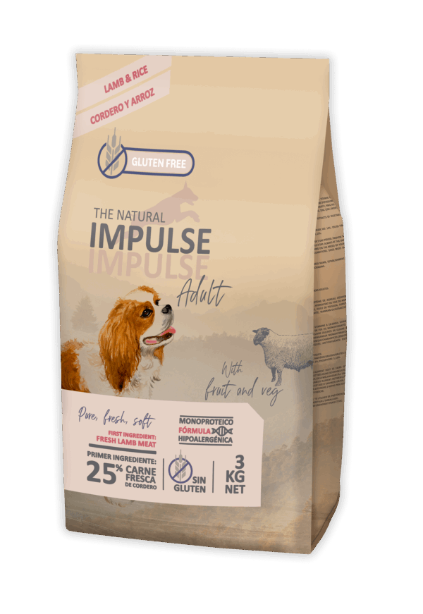 THE NATURAL IMPULSE CORDERO 3 KG