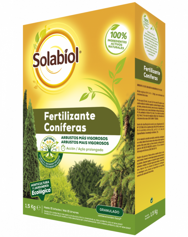 FERTILIZANTE CONIFERAS 1,5 KG
