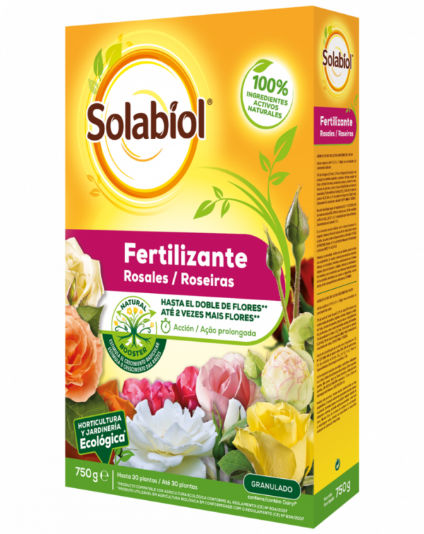 FERTILIZANTE ROSALES Y FLORES 750 GR