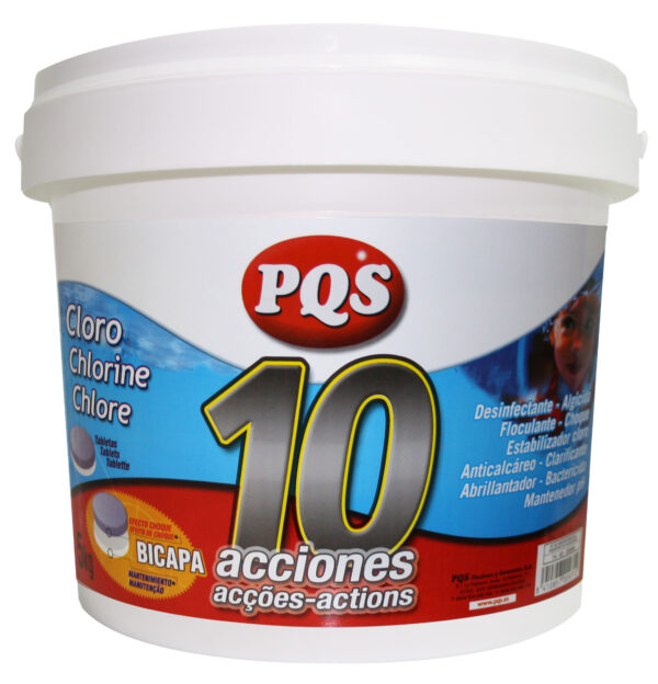 CLORO 10 ACCIONES T-250 G PQS