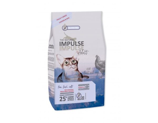THE NATURAL IMPULSE CAT ADULT 2 KG