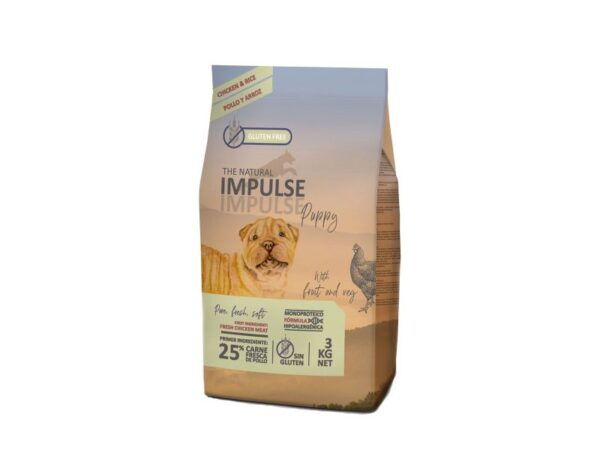 THE NATURAL IMPULSE PUPPY 12 KG
