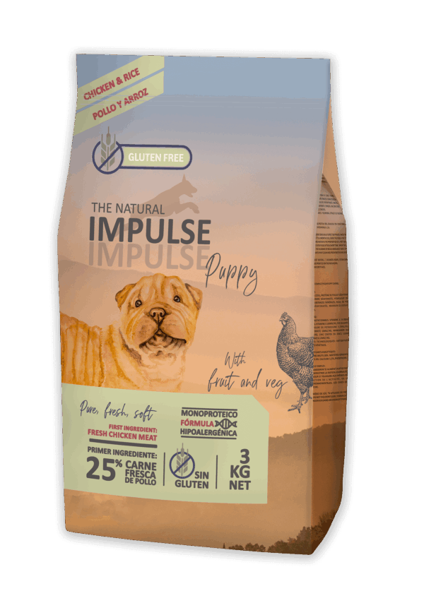 THE NATURAL IMPULSE PUPPY 3 KG