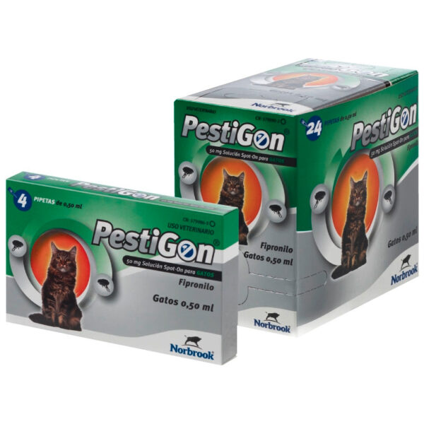 PIPETA GATO PESTIGON 50 MG