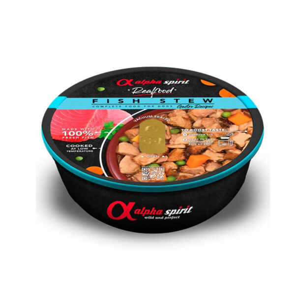 Alpha Spirit Real Food Estofado para Perros de Atún
